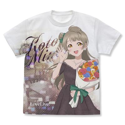 Robe de soirée Minami Kotori Full Graphic 2025 Taille L [Officiel] Live! Version T-shirt. Blanc,
