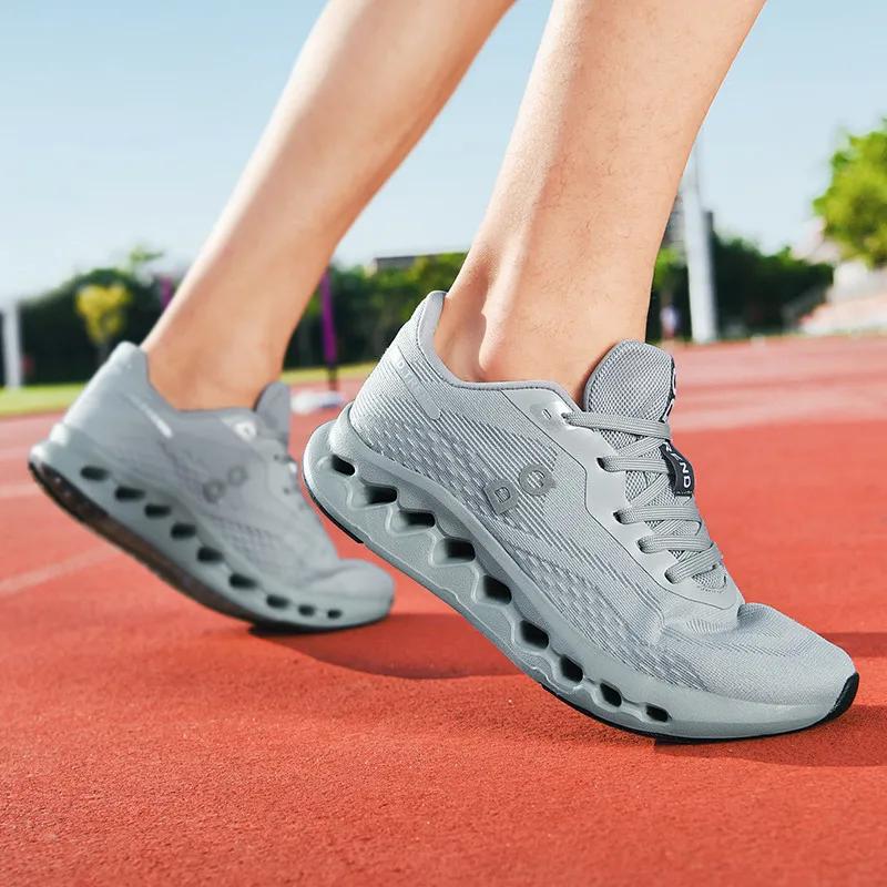 Scarpe da Corsa Uomo Rete Leggere Piatte Outdoor Palestra Scarpe da Jogging Comode Originali Scarpe da Tennis Ammortizzazione Sneakers Uomo