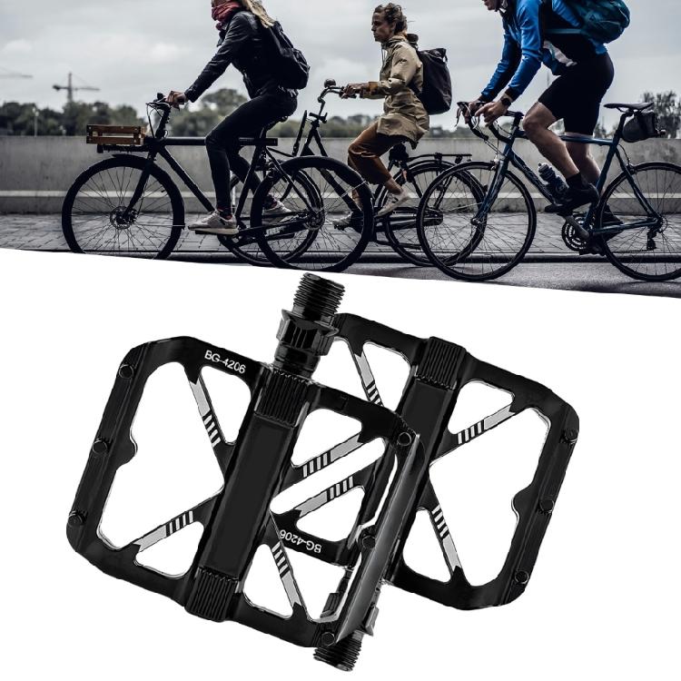 Nonslip Bicycles Pedals Flat Platform Sealed Bearing Footboards 9/16Inch Thread Mountain Bicycles Footrest Bikes Pedals