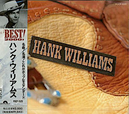 

CD HANK WILLIAMS - The Best! POCP1520 POLYDOR 1990 Japan Rock Used