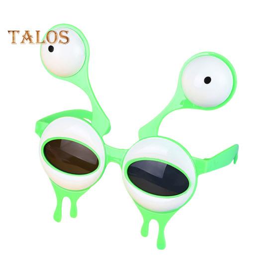 Neuheit Alien Brille Große Augen Alien Sonnenbrille Halloween Kostüm Zubehör für Karneval Festivals Cosplay Partyzubehör