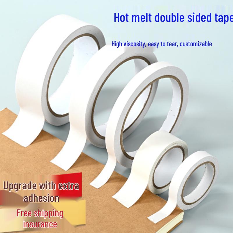 Transparent Strong Adhesive Hand-Tearable Double-Sided Tape for Crafts & Office
