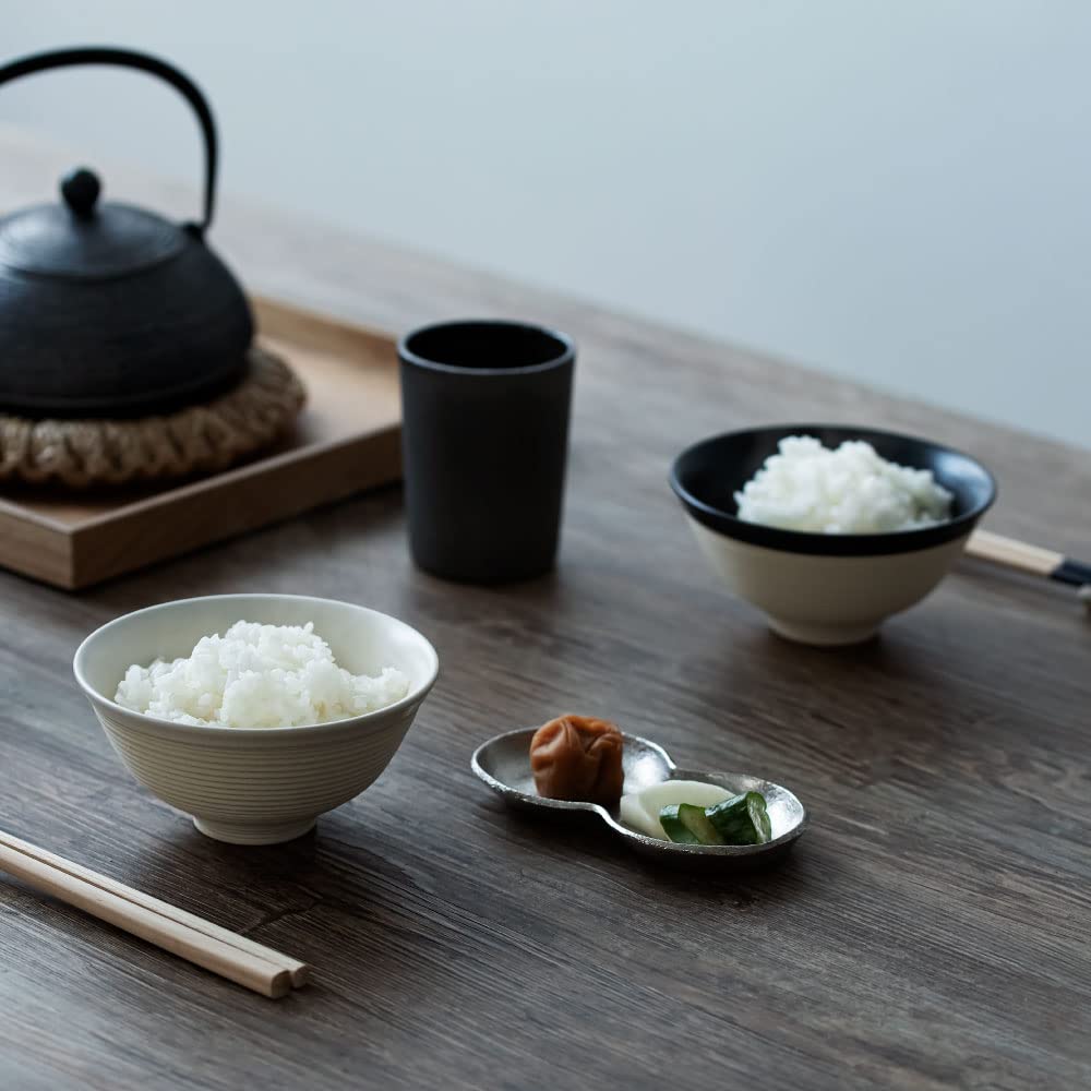 Mino Ware Sendan Tea Bowl Hare To Ke White Diameter X Height 6cm Tea Bowl Made In Japan Dishwasher Safe Tableware Stylish &NE 11.5cm NAW-280-WH