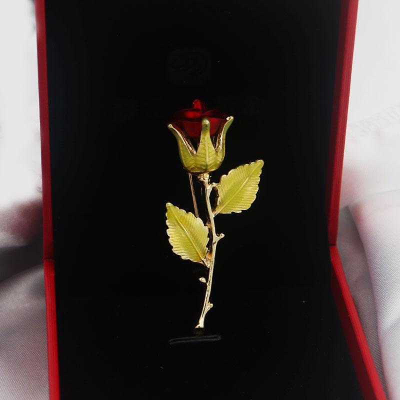 Rose Flower High-end Niche Brooch, High-end Retro Pin, High-end Flower Corsage