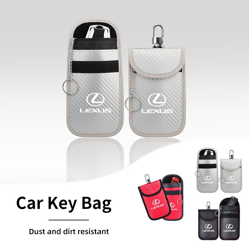 Car Styling Key Holder Portable Coin Purse Keyring Case Key Pouch Bag For Lexus CT ES GS NX IS250 CT200h IS300h ES300h RX400h NX HD7