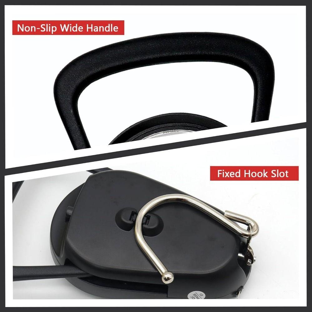 Compact Mini Hand Scale with Tape Measure Travel Weighing Scale Luggage Hanging Scale  Travel Use