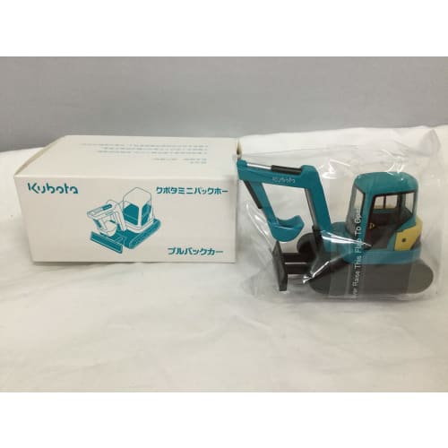 

Kyosho Kubota Mini Backhoe Pull Back Car (Finished Product)