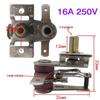Electric Heater Thermostat 10A/16A - Metal Oil Radiator Temperature Control Switch, High Temperature Resistant Accessories