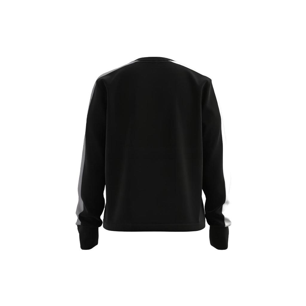 Under Armour Ua Rival Terry Colorblock Casual Breathable Crewneck Sweatshirt Women Tops Black 1370943-001