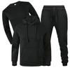 Men's Autumn/Winter Fleece Hoodie & Sweatpants 3-Piece Set - Casual Sportswear Suit