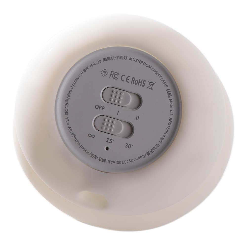 Dimmable Mushroom Night Lamp Silicone LED Bedside Lamp Room Decor Sleeping Night Lamp  Bedrooms