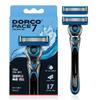 DORCO PACE 7 2 Fresh Razor + 2 Blade Cartridges, 1 Set, 1Pack