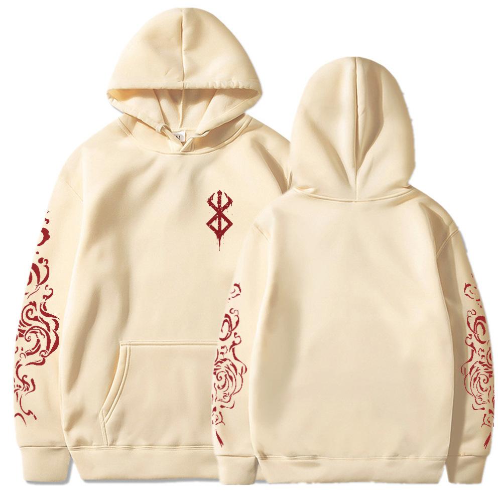 Anime Berserk Acid Hoodies Printed Men Women Fashion Long
