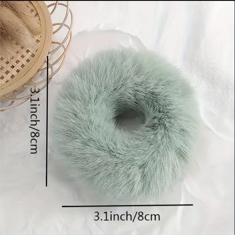 Soft Plush Hair Ties for Women Elegant Cute Elastic Scrunchies in Assorted Colors, Perfect Daily Accessory or Gift