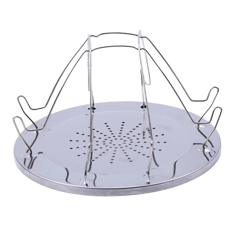 Toaster Rack Simple Portable Stainless Steel Toast Outdoor Camping Folding Multi-Purpose Stove Grill