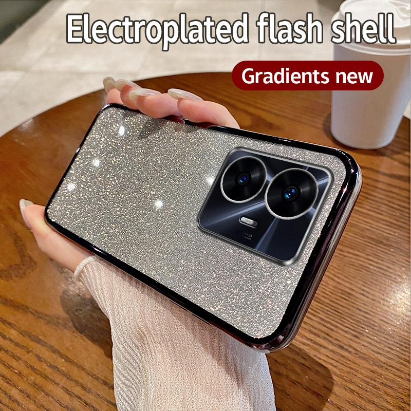 

Чехол для телефона Realme C55 C35 C33 C31 C30 C25 S C21Y C20 A C11 2021 C15 модный штамп пейзаж защита камеры мягкий чехол из ТПУ For Realme C11 2021