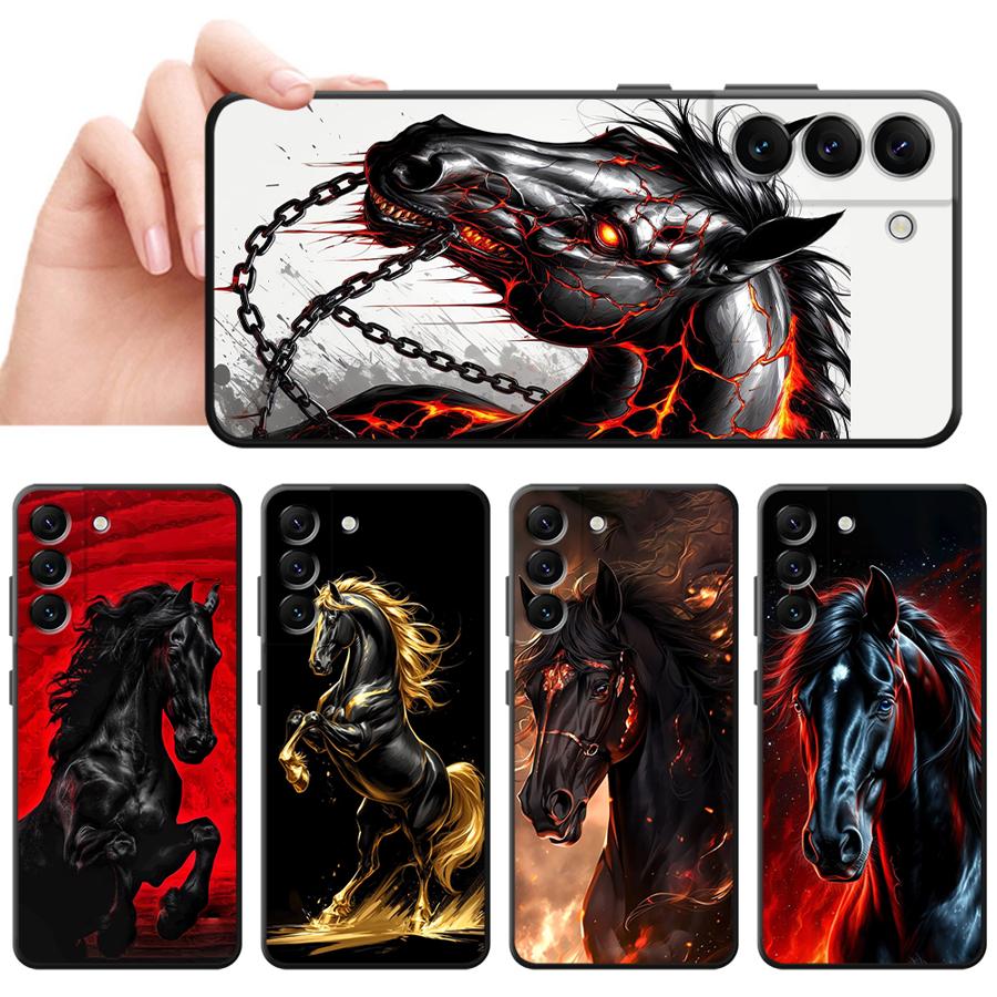 Art Horse Case for Xiaomi Redmi Note 11 12 Pro 14 11s 12s 10S 9S 13 Pro Plus 9 10 7 8 Funda Phone Cover