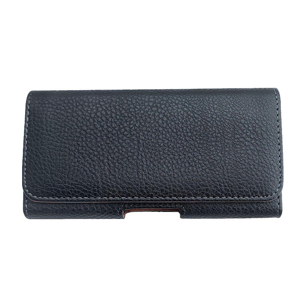 

Кошелек-холдер для карт, вертикальный кожаный чехол для телефона, поясная сумка для телефона, клипса для ремня телефона, поясная сумка 5.5 inch-Litchi Cross Bag