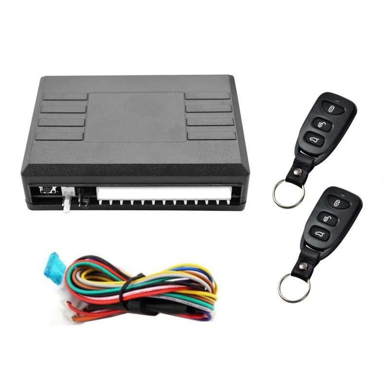 1 Set Universal Car Remote Central Kit Door Lock Locking Keyless Entry System Suitable For Any Car Keyless Entry System 60-80M