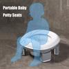 Faltbare Töpfchen-Toilettensitz-Abdeckung Tragbare Trainings-Toilette für Jungen und Mädchen Mit Spritzschutz Baby-Sicherer Trainings-Töpfchen-Stuhl-Bezug