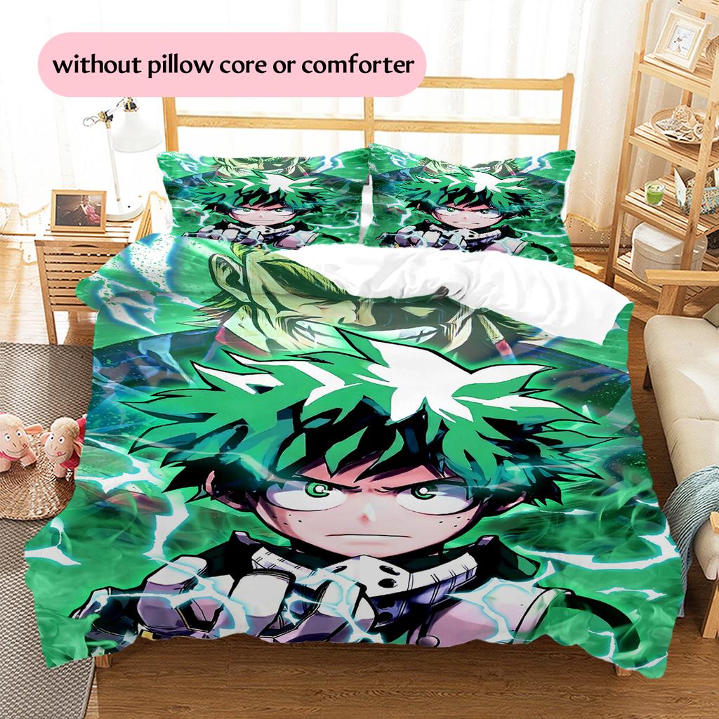 My Hero Academia Classic Poster Duvet Cover & Pillowcases, MHA Fan Bedroom Bedding, Perfect Gift.chl