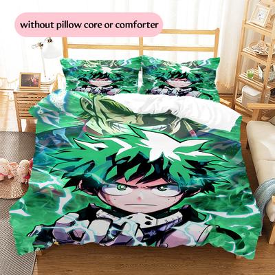 My Hero Academia Classic Poster Duvet Cover & Pillowcases, MHA Fan Bedroom Bedding, Perfect Gift.chl