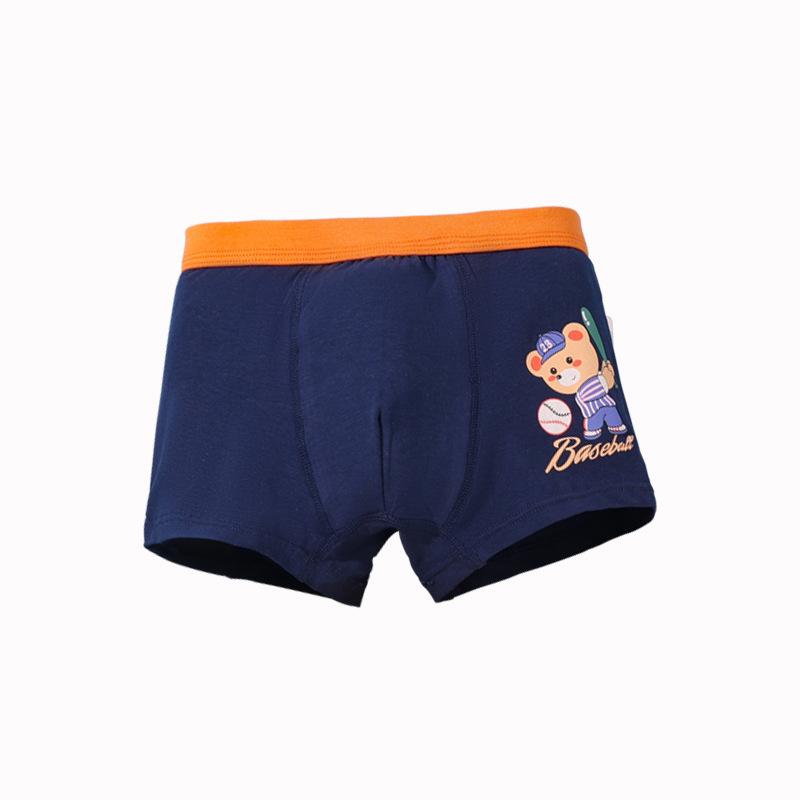 4Pcs/lot Boys Cotton Underwear Kids Boxer Baby Children Panties Briefs for Boy Teenager Underpants 2-12Y