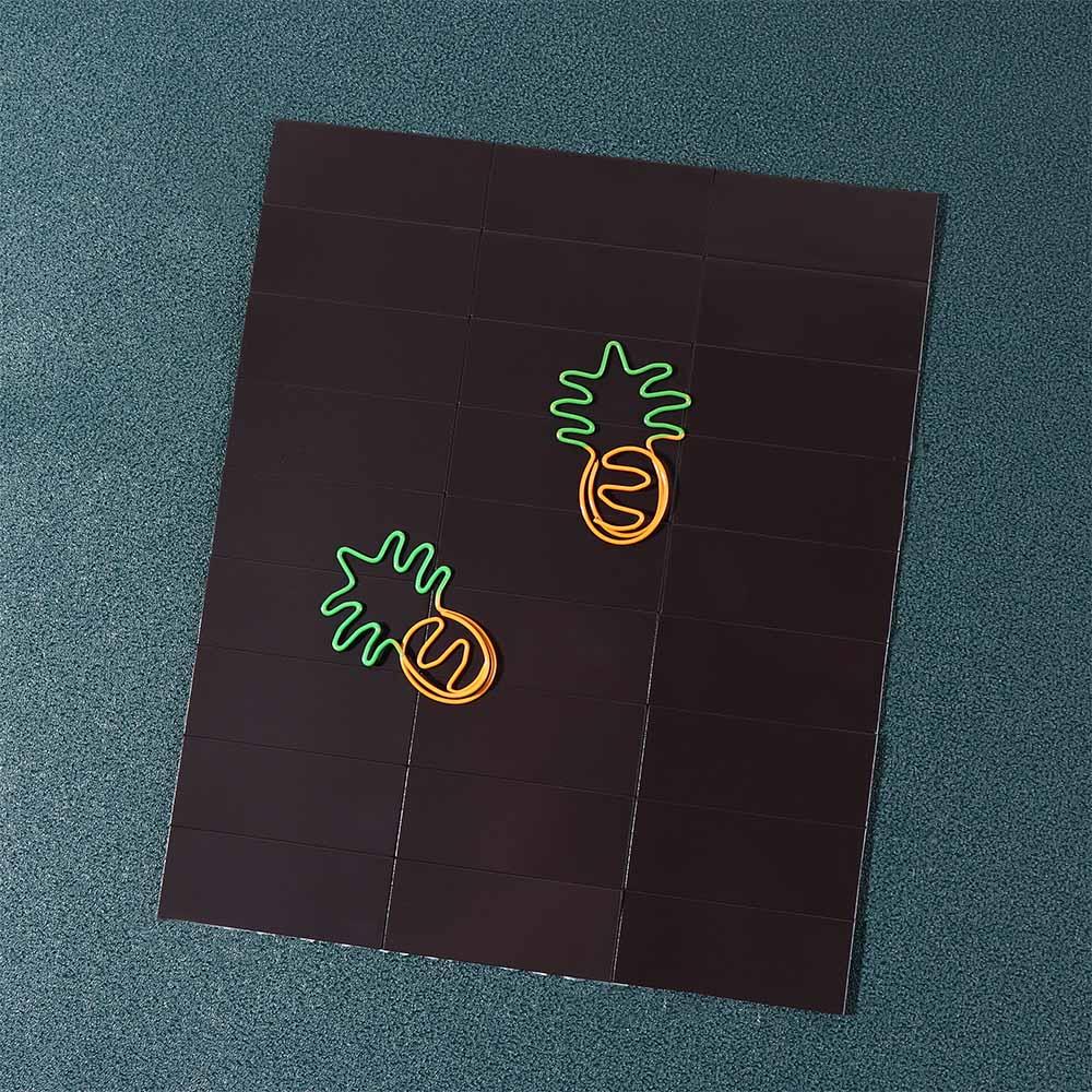 Self Adhesive Magnet Blackboard Sticker Rectangular DIY Magnetic Sticker Home School Office