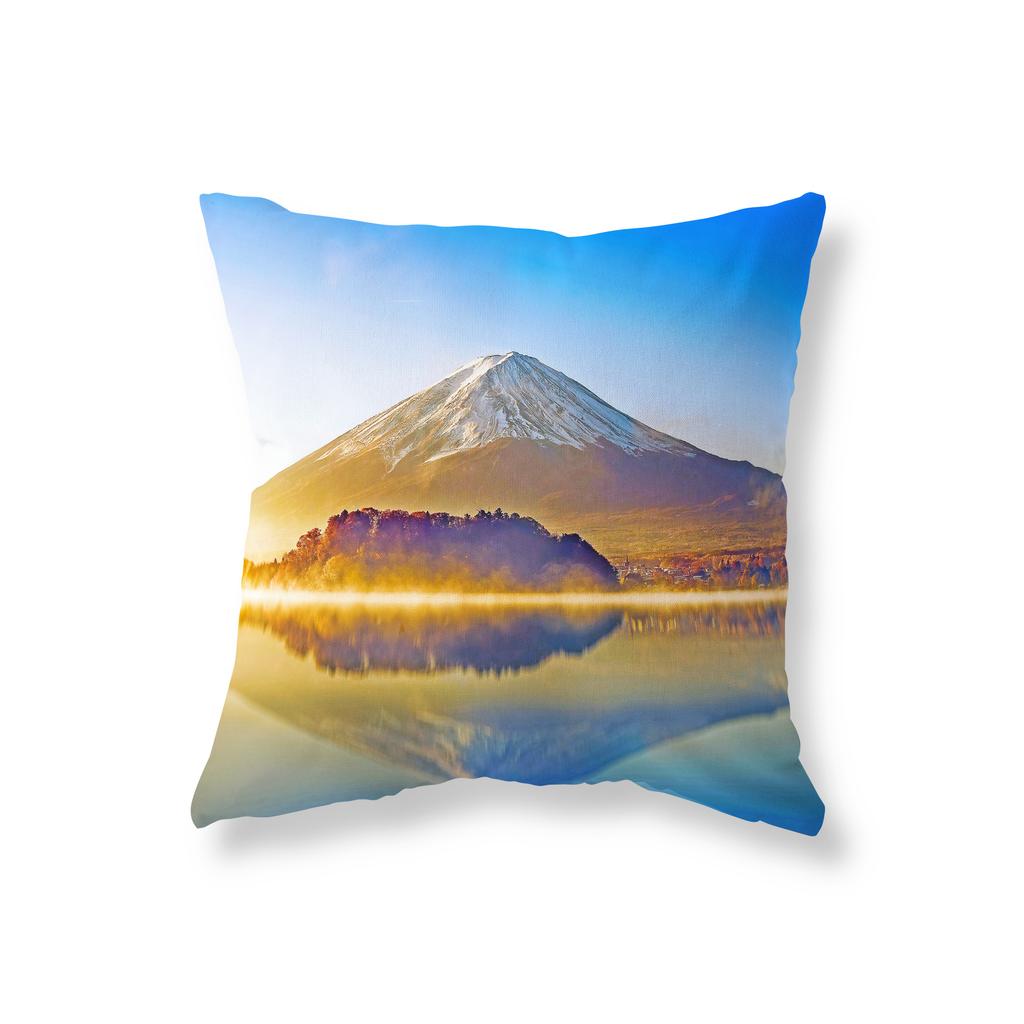 Volcanic Eruption Lava Landscape Throw Pillow Cover Sofa Decorative Pillow Cover Chair Cushion Cover Room Aesthetics Home Decor