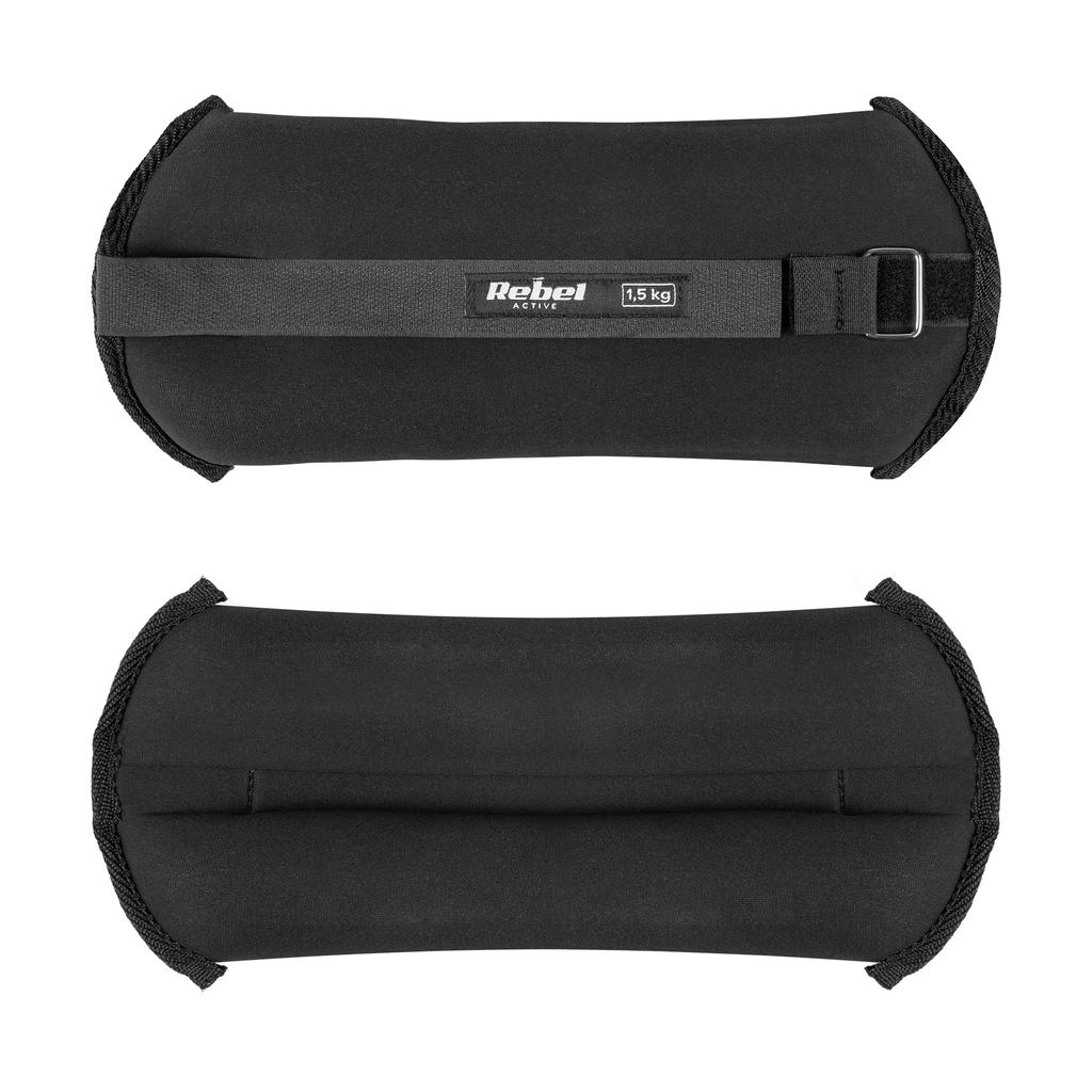 Weights For Ankles, Wrists, Legs, Arms, Adjustable, Comfortable, 2X1.5Kg Rebel