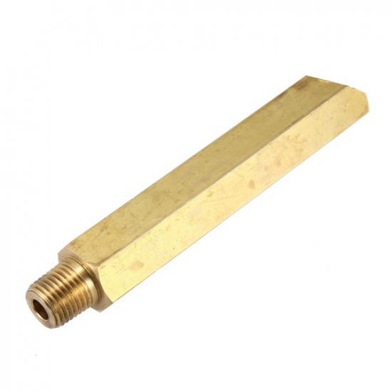 Packung mit 1 Stück Für Ford 260 289 302 Öldruckanzeigen-Verlängerung 1/4" NPT Goldton