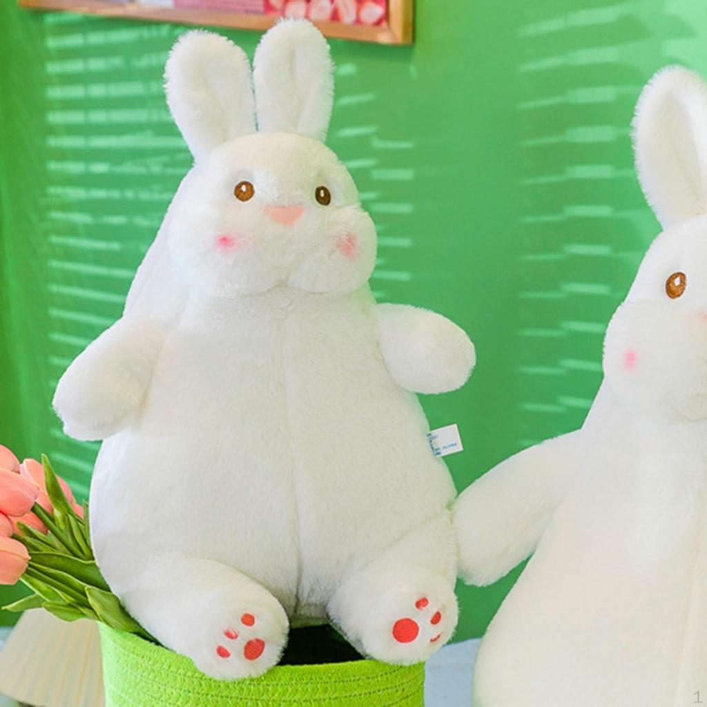 Plush Toy Cushion Decorative Bunny for Baby Study Bedroom Children Adults