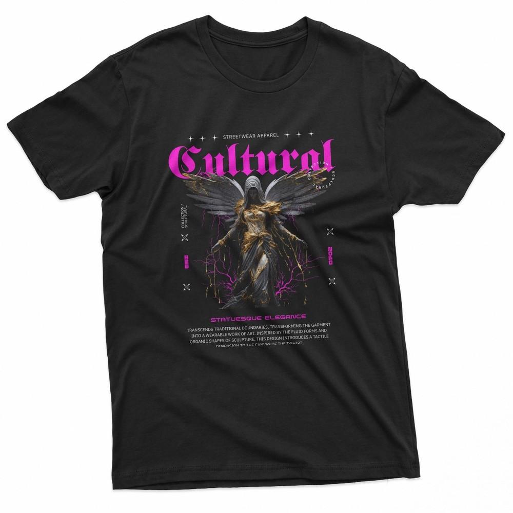 

Cultural Angel Gothic Statue Streetwear TShirt Unisex T-Shirt XXXL