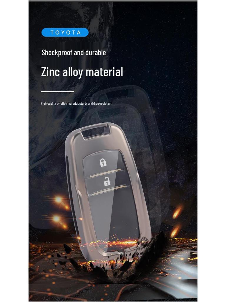 Toyota Key Case for Sienna, Highlander, Camry, RAV4, Land Cruiser, Prado, Venza