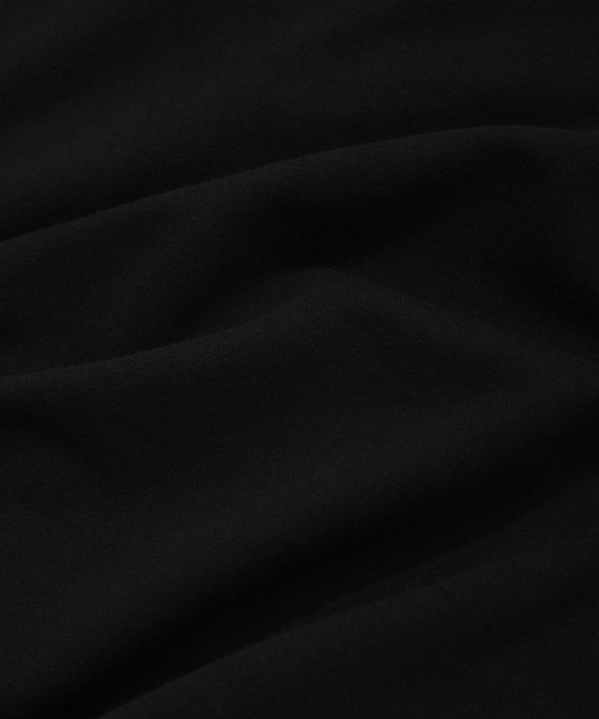 C Logo Hoodie Black