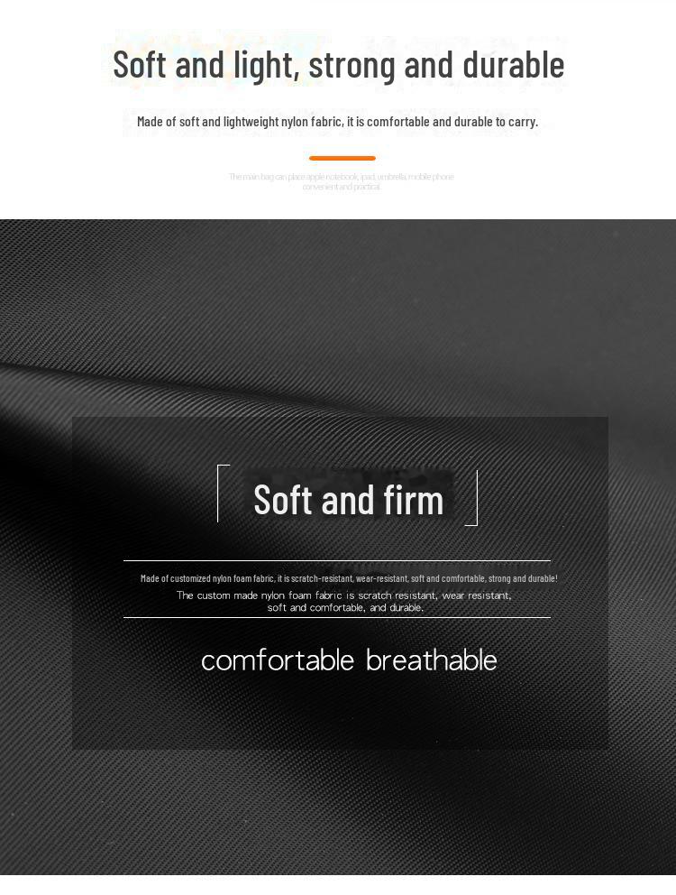 High-End Waterproof Briefcase & Handbag: Fashionable, Spacious Commuter and School Bag for Men and Women.