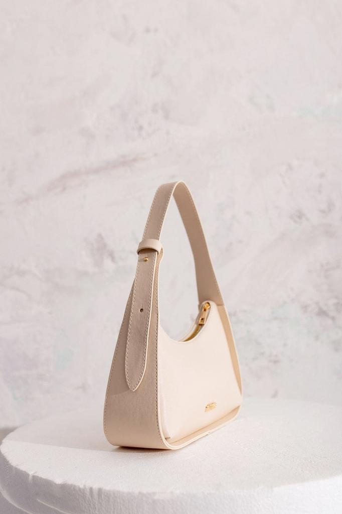 Women's Stylish and Useful Shoulder Bag Lilac Lined Hand and Shoulder Bag