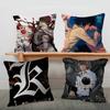 Death Note Anime Kissen Geschenke Heim Büro Einrichtung Schlafzimmer Sofa Auto Kissenbezug Hülle 45x45cm