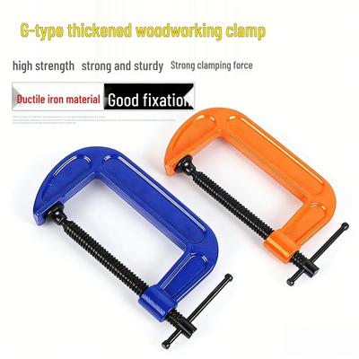 G-Clip C-Type Strong Woodworking Clamp – Heavy-Duty Iron Quick Fixture C-Clamp