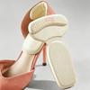 2/4 Pairs Shoes Heel Pads Anti-Slip Heel Liner Protectors Cushion Too Big Loose Shoes Heel Inserts Filler Blister Prevention Pain Relief Heel Grips