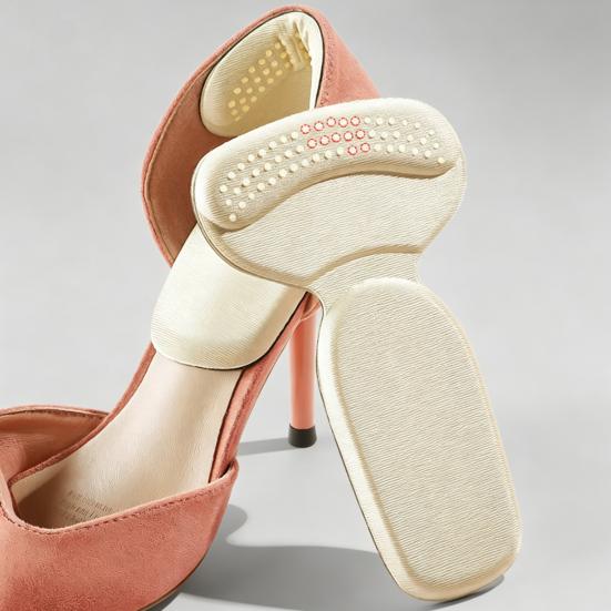 2/4 Pairs Shoes Heel Pads Anti-Slip Heel Liner Protectors Cushion Too Big Loose Shoes Heel Inserts Filler Blister Prevention Pain Relief Heel Grips