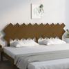 Bed Headboard Honey Brown 196 X 3 X 80.5 Cm Solid Pine Wood