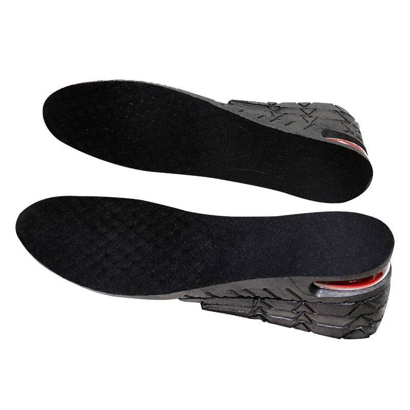 Multi-Layer Detachable Height-Enhancing Insoles for Men and Women - Invisible Shock-Absorbing Air Cushion for Sports.