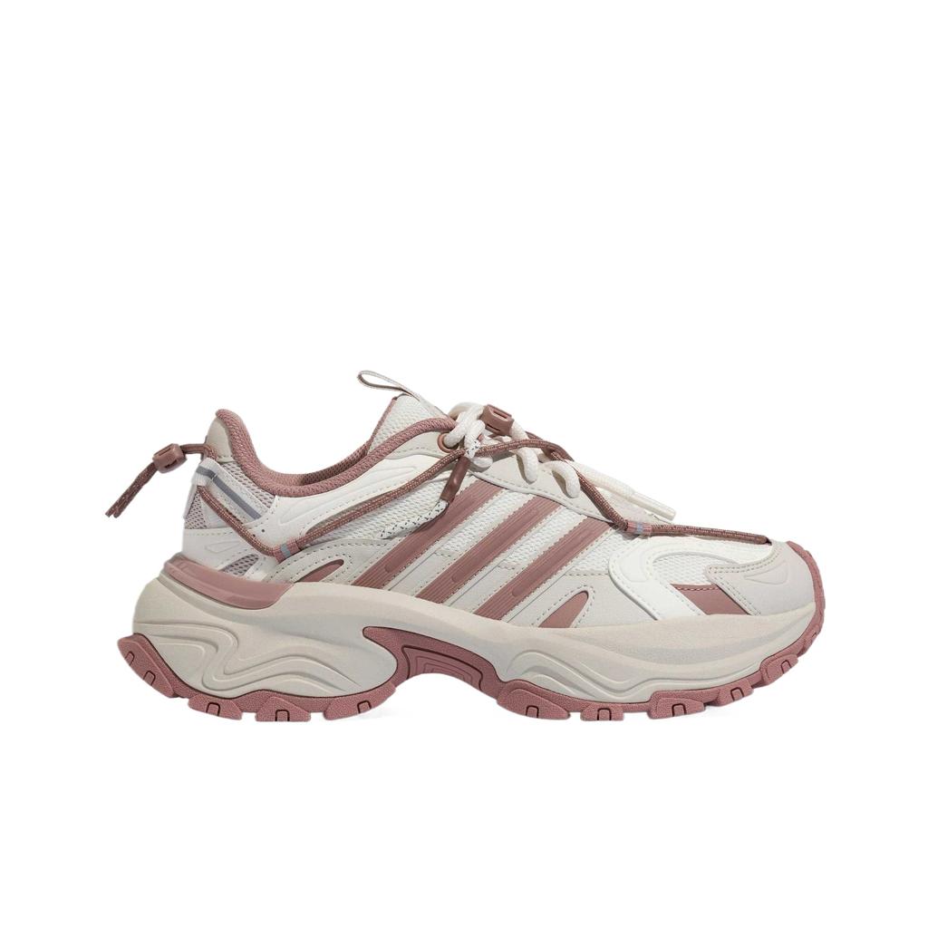 Adidas Shadow Fever Retro Versatile Non-Slip Wear-Resistant Dad Shoes Unisex Sneakers White Pink KJ1217