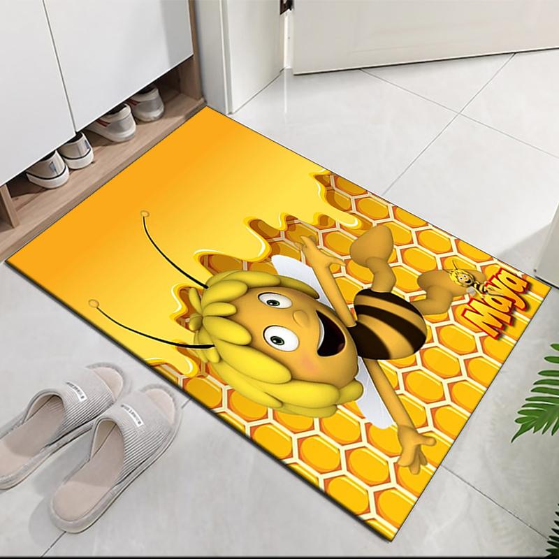 Tappeto Stampato Maya l'Ape, per Sedia da Ufficio Soggiorno Camera da Letto Cucina Decorazioni Regali.