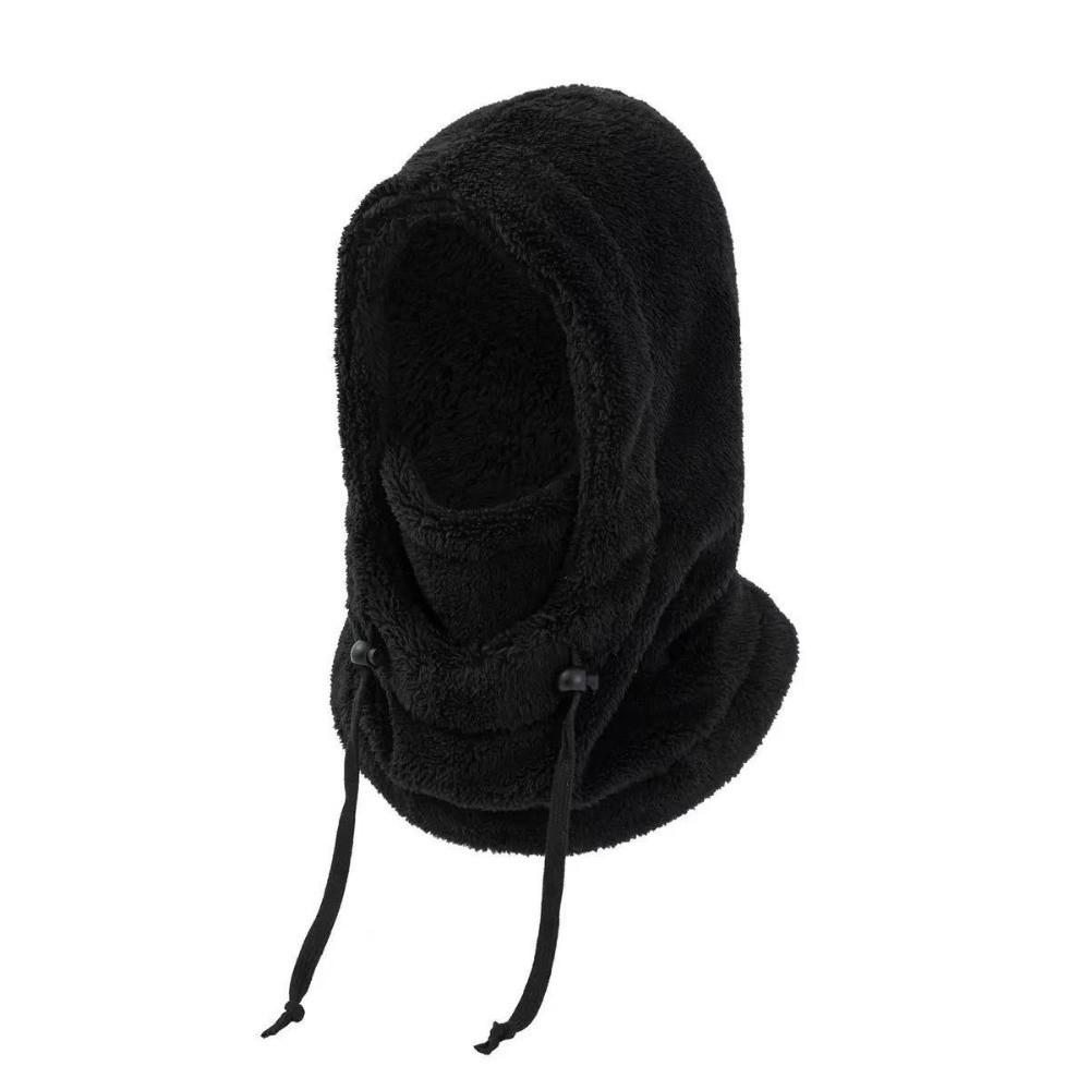 Warm One-piece Hat Scarf Windproof Hooded Hat Fashion Ear Protection Cap