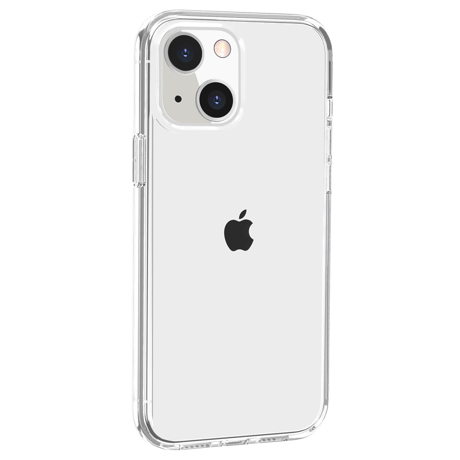 

Transparent Phone Case for iPhone 15,Hard PC+Soft TPU Case Anti-scratch Hybrid Cover Transparent