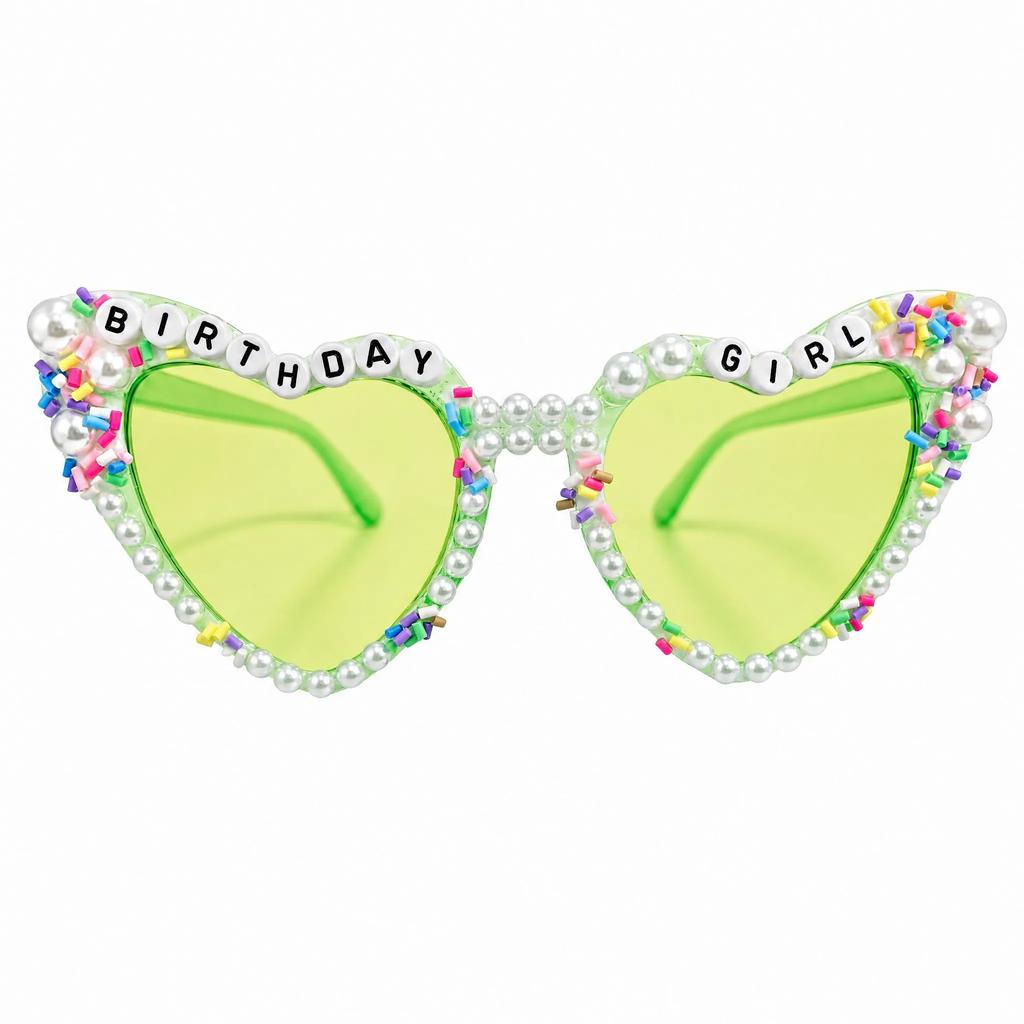 Geburtstagsbrillen für Damen Geburtstagsfeier Geschenke Accessoires Geburtstagskind Geburtstags-Sonnenbrillen für Alles Gute zum Geburtstag