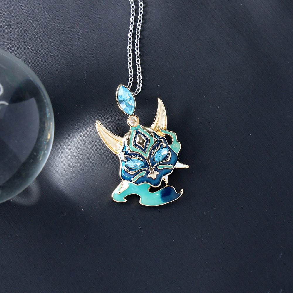 Game Impact Genshin Xiao Haracter Peripheral Necklace Pendant Colors In