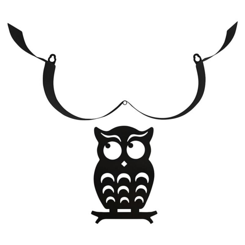 

Cute Staring Owl Iron Pet Towel Hanger Black Towel Hanger Bath Towel Toilet Toilet Jotier Jewelry Organizer Bronze | Portable Toilet Paper Holder